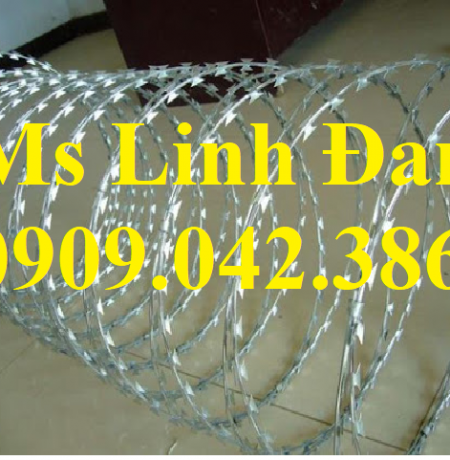 DÂY THÉP GAI HÌNH DAO MẠ KẼM TẠI HÀ NỘI